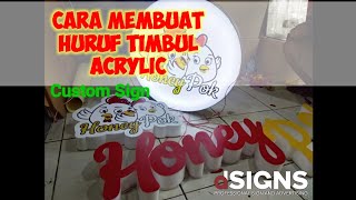 Download Lagu Cara membuat HURUF TIMBUL ACRYLIC | Custom Sign Download Lagu Cara membuat HURUF TIMBUL ACRYLIC | Custom Sign