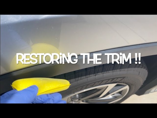 CAR GUYS - PLASTIC RESTORER REVIEW 