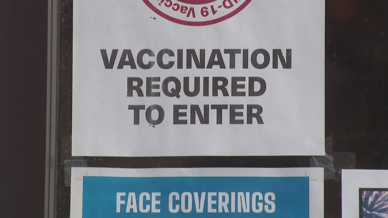 Proof Of Vaccine Mandate Begins Monday In Chicago, Most Cook County Suburbs