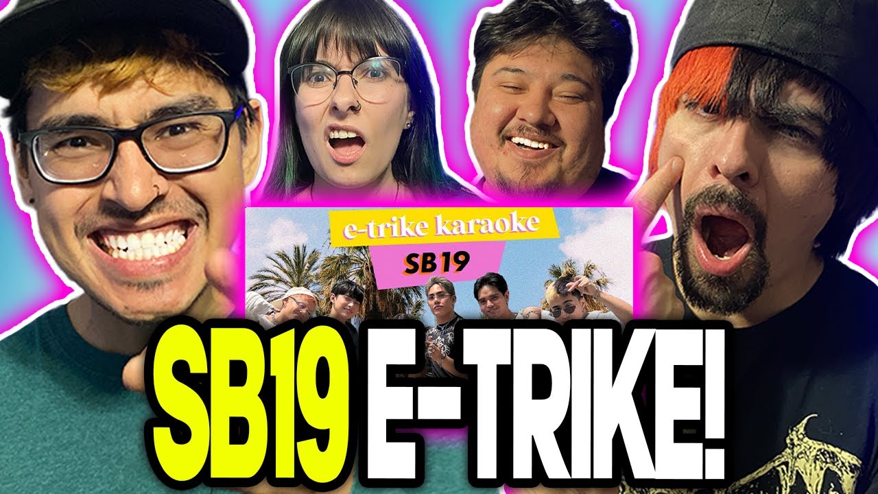 ETRIKE KARAOKE?! | ПЕРВАЯ РЕАКЦИЯ рэперов и стримеров на SB19 E-TRIKE KARAOKE за 20 долларов!