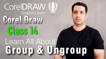 How To Group And Ungroup Objects In Corel Draw Tutorials For Beginners