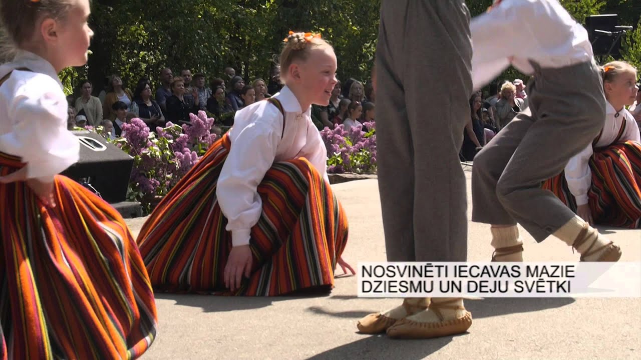 Nosvinēti Iecavas Mazie dziesmu un deju svētki