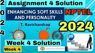 Enhancing Soft Skill and Personality Assignment 4 Solution #week4 #nptel screenshot 5