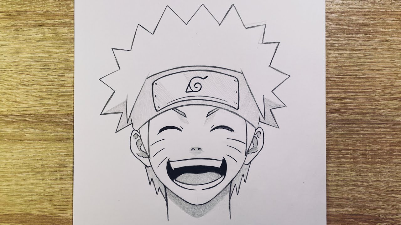 Apprenez à Dessiner Naruto Facilement | Tutoriel Dessin Étape par Étape