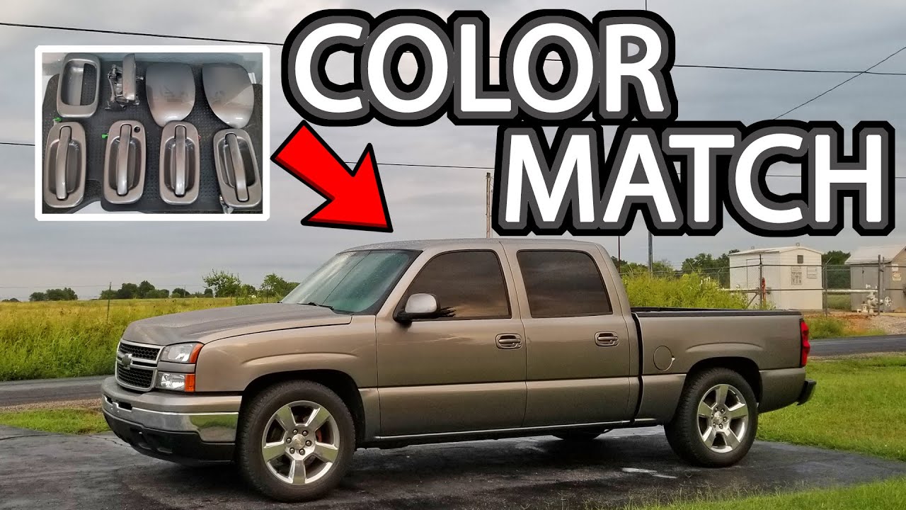 Новые ручки, зеркала и очистка лакокрасочного покрытия для ежедневного использования Silverado