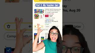 WHATS IN A TEACHERS CART