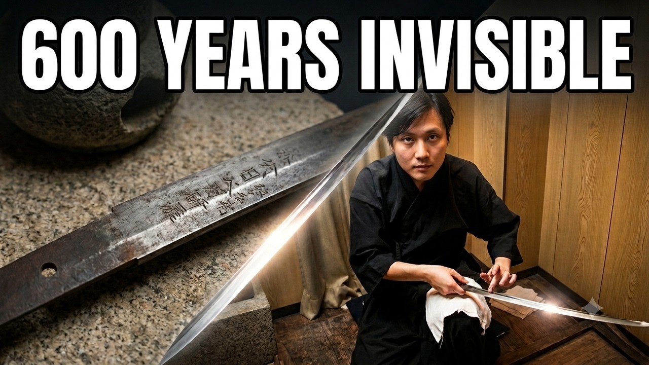 This 600-Year-Old Sword Was Invisible Until He Touched It