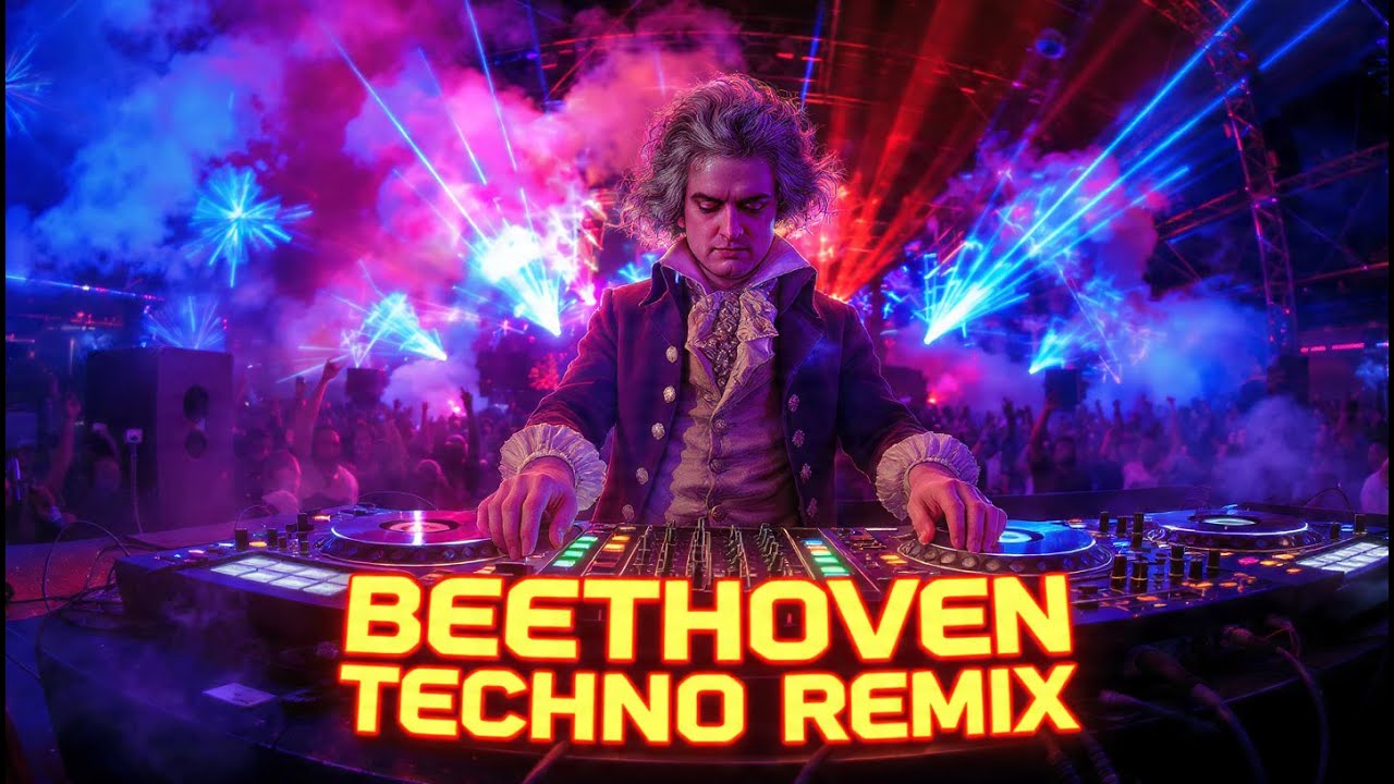 Beethoven 1th Symphony - CLASSICAL MUSIC (TECHNO REMIX)