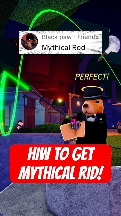 🚨 HOW TO GET THE “MYTHICAL ROD” IN FISCH 🎣 #robloxfyp #fisch #roblox ...