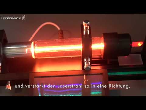 "Licht und Materie": Der Helium-Neon-Laser