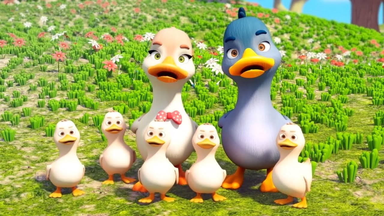 ¡Nueva canción! Five little ducks en español | Cinco patitos | Canciones infantiles con Sunnyside