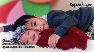 Tips foto bayi sendiri di rumah - Baby Photoshoot