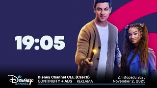 Disney Channel Cee czech hungarian Ads Removed Continuity  Ads  November 2 2025  Reklama