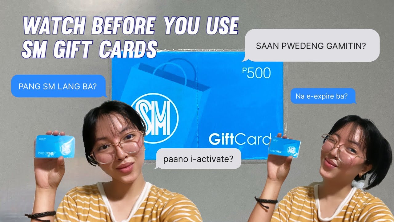 How to Activate SM Gift Cards (Tutorial) + FAQS and FACTS | ARTURAM
