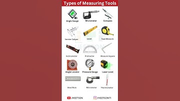 Types of Measuring Tools (Measurement Instruments list in Mechanical, Electrical Workshop with name)