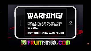 The Fruit Ninja iPhone Trailer