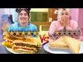 1 STAR VS 5 STAR FOOD for 24 hours!