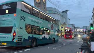 Stagecoach Bus Route 17 Arriving Into Churchill Square Brighton