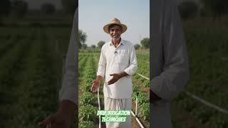 Drip Irrigation Technique #aiart #farmer #farming #characterdesign