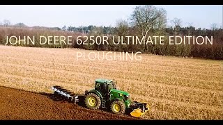 John Deere 6250R Ultimate Edition Ploughing 2023 Uk