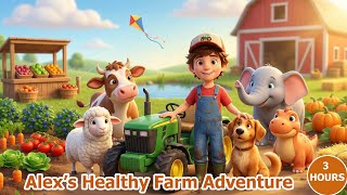 Alex’s Healthy Farm Adventures🌱🚜 | Gentle 3D Farm Series for Kids | Full Season 1 | More Than 3 hrs. screenshot 2