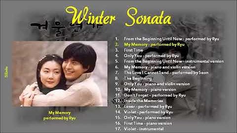 WINTER SONATA OST FULL ALBUM 2002