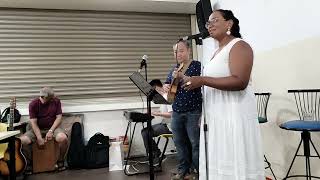 Download Lagu Bengawan Solo (Gesang) - Mathilda D'Silva Vocal, Daniel Purnomo Ukulele, Elliot Keyboard, Jeff Cajon MP3