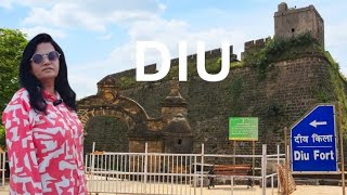 Diu | Diu Tourist places | Diu Fort ,Diu beach| 20000km Bharatmala India Roadtrip 🇮🇳