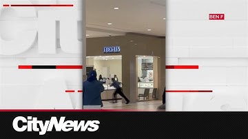 Video shows a smash-and-grab robbery at GTA jewellery store