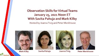 Webinar 8 Observation Skills