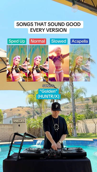 Songs that sound good every version: “Golden” by HUNTR/X (K-Pop Demon Hunters)