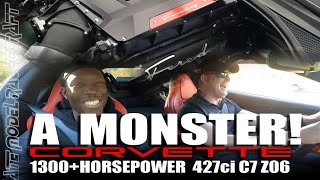 We built him a Monster!  1300+ C7 Z06 Corvette