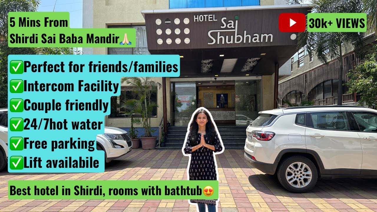AFFORDABLE HOTEL IN SHIRDI😍 5mins from Sai Baba Mandir🙏🏻 Rooms with