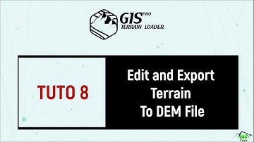 GTL Pro Tutorial 08 : Edit and Export Unity to DEM file