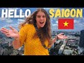 We cant believe this is saigon vietnam  ho chi minh city