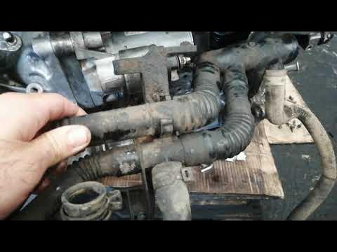 Solution montage collecteur d'eau sur moteur 1.6hdi 90ch - YouTube