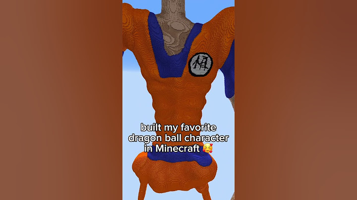 Goku comes to life in Minecraft #goku #dbz #dragonball #anime #memes #minecraft #fyp l