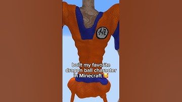 Goku comes to life in Minecraft #goku #dbz #dragonball #anime #memes #minecraft #fyp l