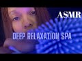 Asmr spa experience with intense layered sounds for sleep  up close personal attention and music
