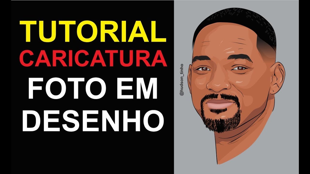 CURSO COMPLETO TRANSFORMAR FOTO EM DESENHO CARICATURA COREL DRAW