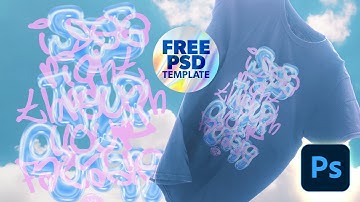 How I Make Band Merch Pt. 2: Glass Text Effect in Photoshop