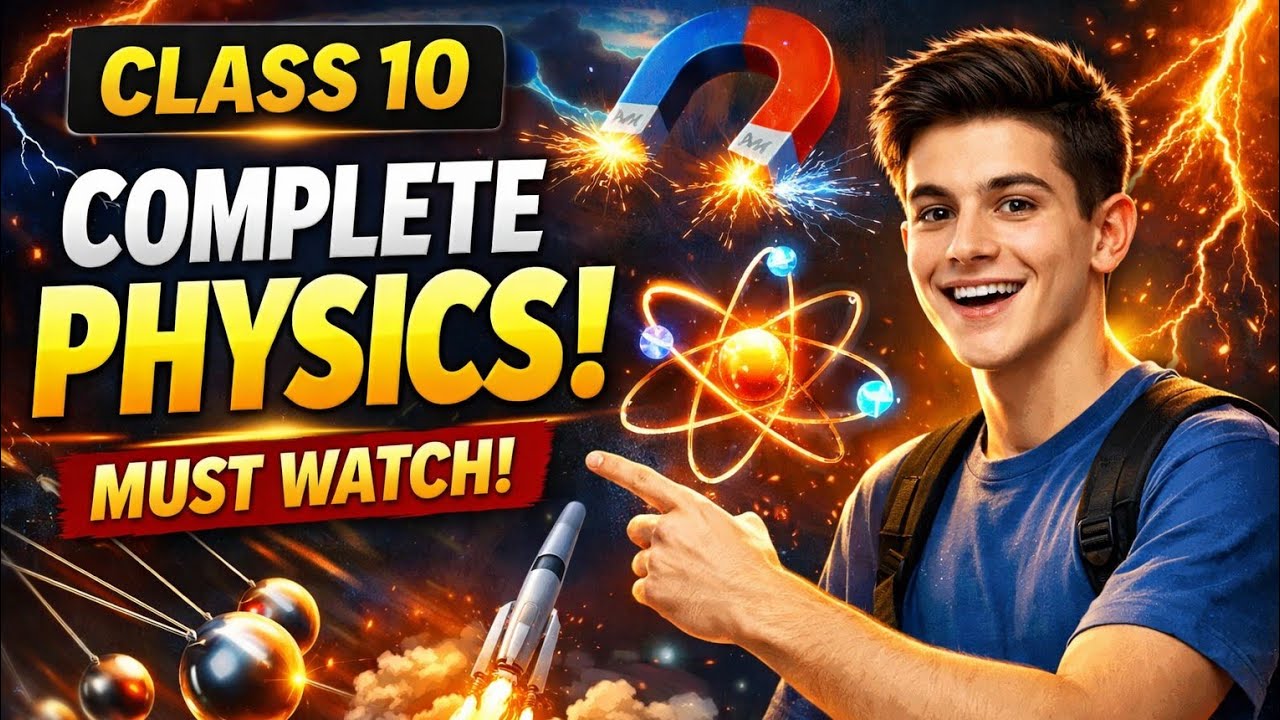 Class 10 Physics Important Numericals Marathon | Score 95+ in Board Exam