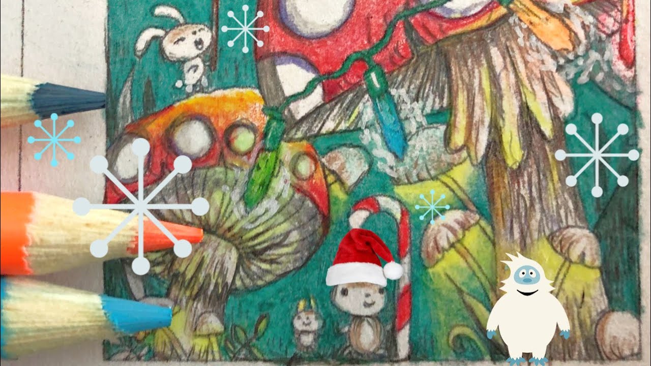 Coloring with CHEAP (Crayola) Pencils