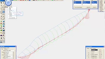 Fuselage Side Curve with Cross Sections Tutorial - #4 Fuselage Creation - AeroPack - SharkCAD Pro-AP