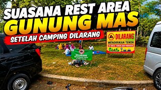 THIS IS THE VIBE AT THE REST AREA AFTER THE CAMPING & CAMPERVAN BAN TOOK EFFECT