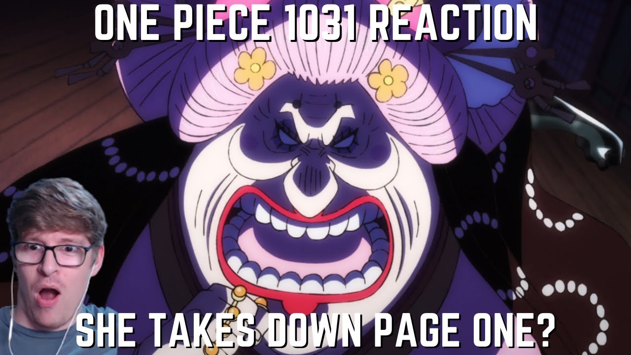 One Piece Episode 1031 Reaction + Review! BIG MOM ANGRY AT KAIDO'S MEN? BIG MOM TAKES DOWN PAGE ONE!