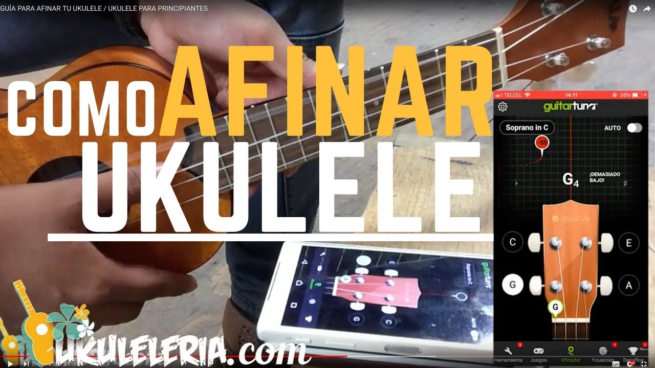 Como Afinar Ukulele Guía para principiantes YouTube