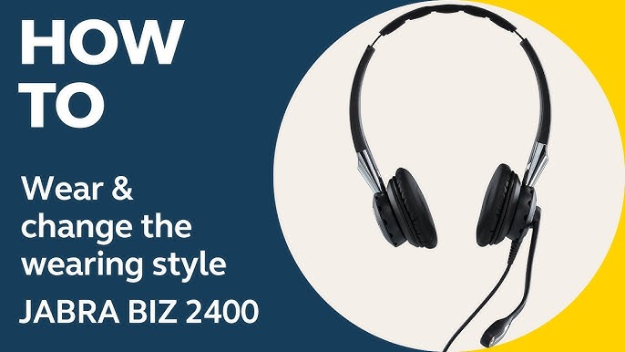 Casque - Jabra BIZ 2400 II QD Duo