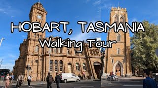 Hobart Tasmania Australia city walking tour
