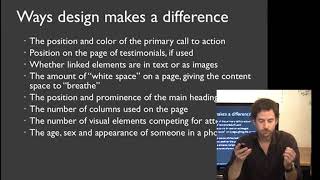 Running Web Experiments 1 - Design Principles: an Introduction